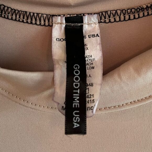 Nude and mesh maxi bodycon dress - Picture 7 of 8